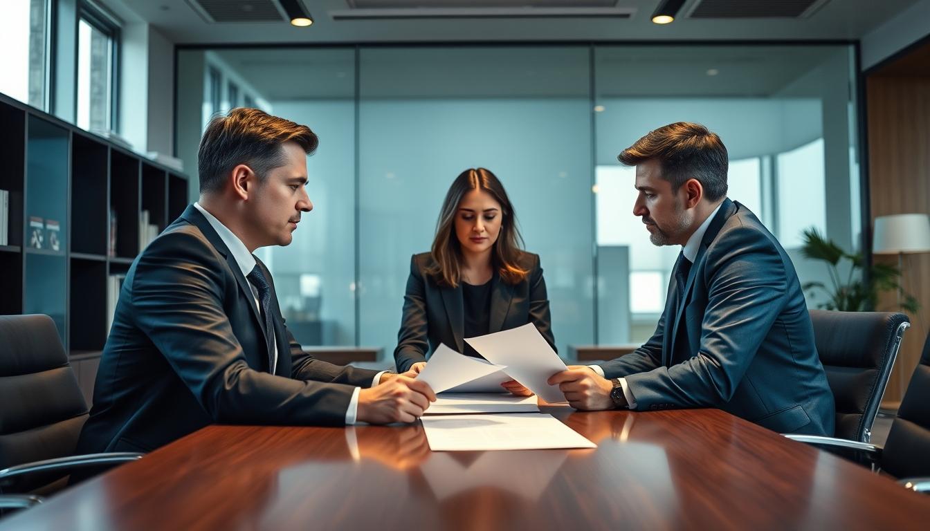 Business contract documents